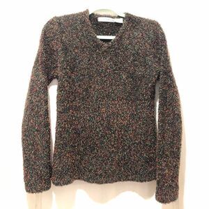 Victoria Jones V-Neck Sweater Sz S